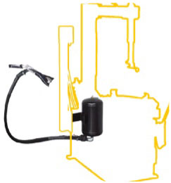 Устройство для взрывной накачки колёс GT 40