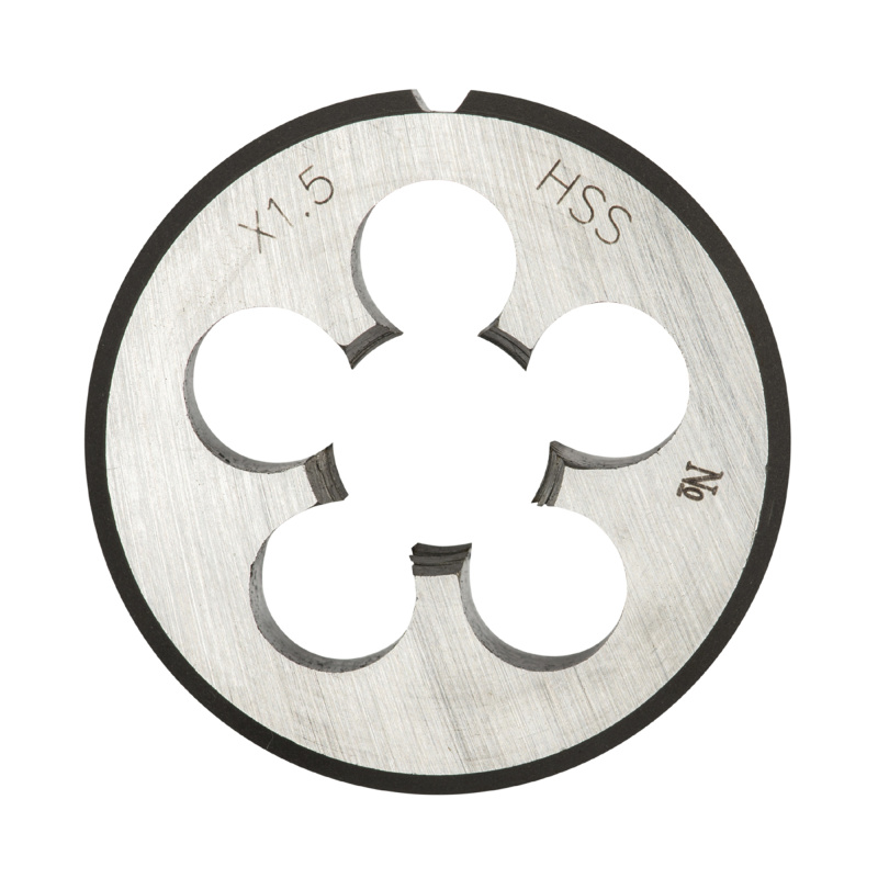 Плашка метрич. № 23 ПрофОснастка Эксперт M5 x 0,8 Р6М5 (HSS M2) правая пласт. бокс