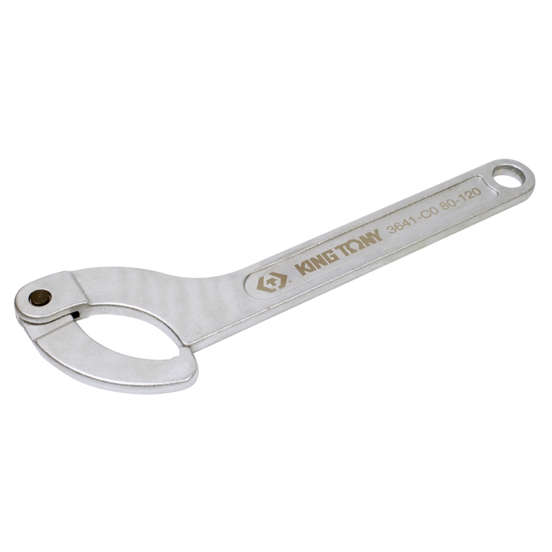 KING TONY Ключ радиусный шарнирный 80-120 мм, для цилиндрического крепежа  3641-C0