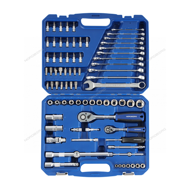 Набор инструментов, 78 предмета NORDBERG 2496078C
