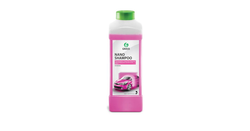 Моющее средство для помещений и автомобилей "Nano Shampoo" (канистра 1 л)