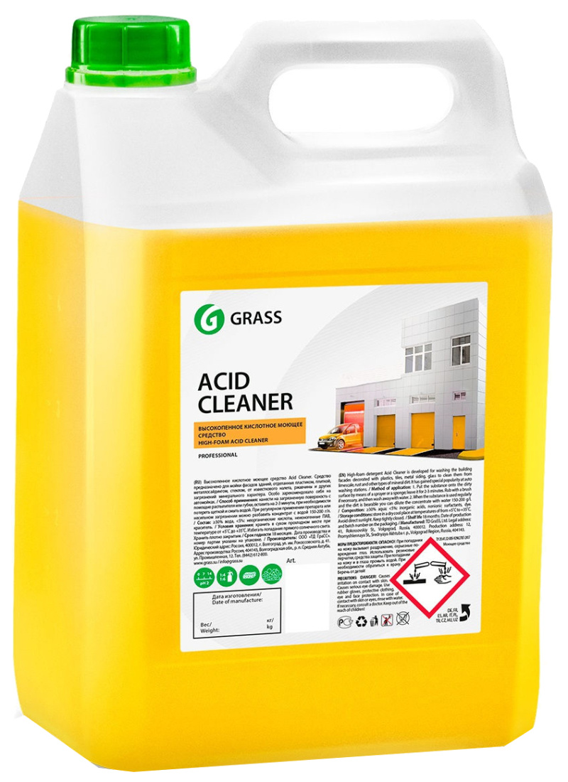 Моющее средство "Acid Cleaner" (канистра 5,9 кг) 160101