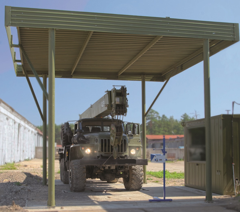 Мобильная блочная станция для проведения государственного технического осмотра МЕТА ЛТК-МБ 10000