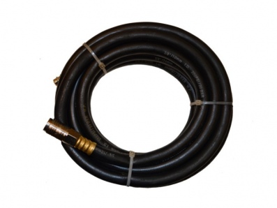 Шланг для пневматики 25м резиновый 8*15 мм с фитингами EC830125