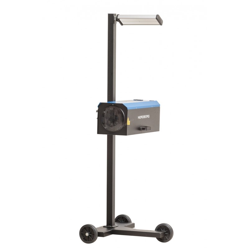 Тестер фар 2019/V/D/L1 цифровой люксометр, выпуклая линза - стекло, лазерное наведение NORDBERG NTF3