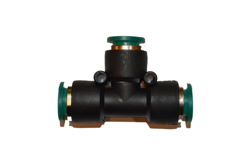 Фитинг пластик PU тройник 6 x 6 mm ЕС630606