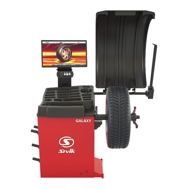 Балансировочный станок GALAXY СИВИК СБМП 60-3D  (красный)