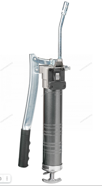 Шприц плунжерный для густой смазки с брс тубы, 400мл NORDBERG NO2405