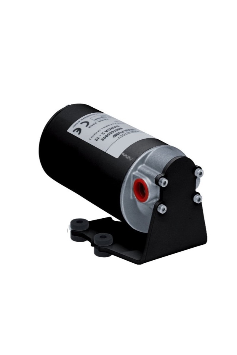 Garda 2  12V - Шестеренный электронасос для масла, ДТ и воды, 10 л/мин (без выкл. и кабеля)