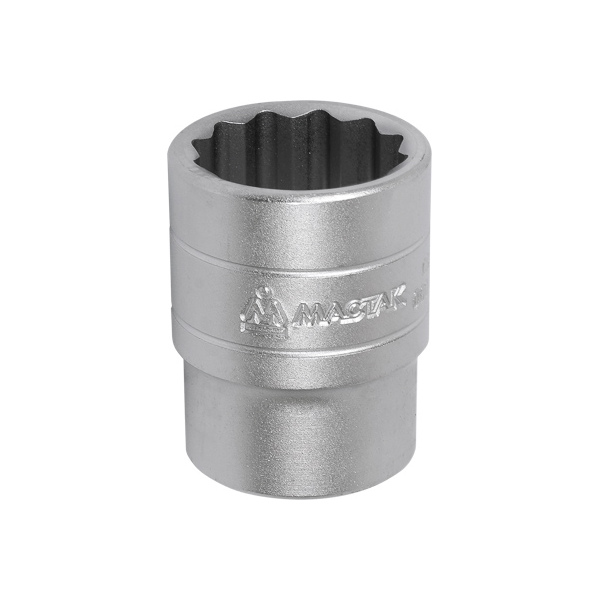 МАСТАК Головка торцевая стандартная двенадцатигранная 1/2", 21 мм  000-42021