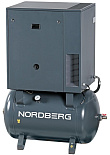 Компрессор винтовой, 7,5кВт, 10Бар, 1000л/мин, ресивер 270л NORDBERG NCS270/1000-10